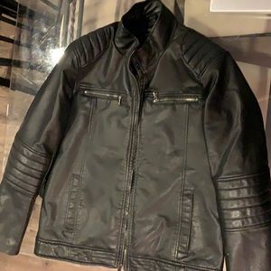Leather jacket M size never used. Amazing jacket